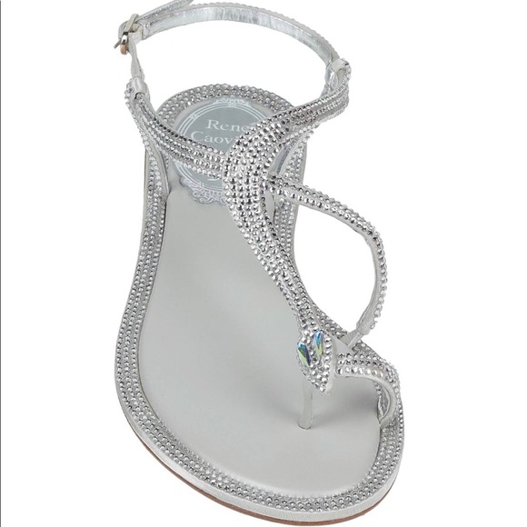 Rene Caovilla Sandals, Size 34.5 - Picture 6 of 9